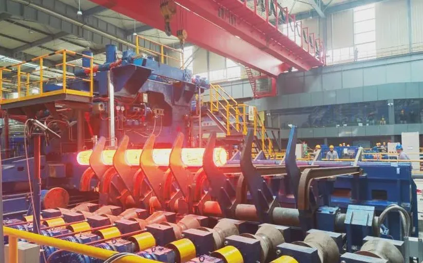 Hot rolled seamless steel pipe production Hot rolled seamless steel pipe production